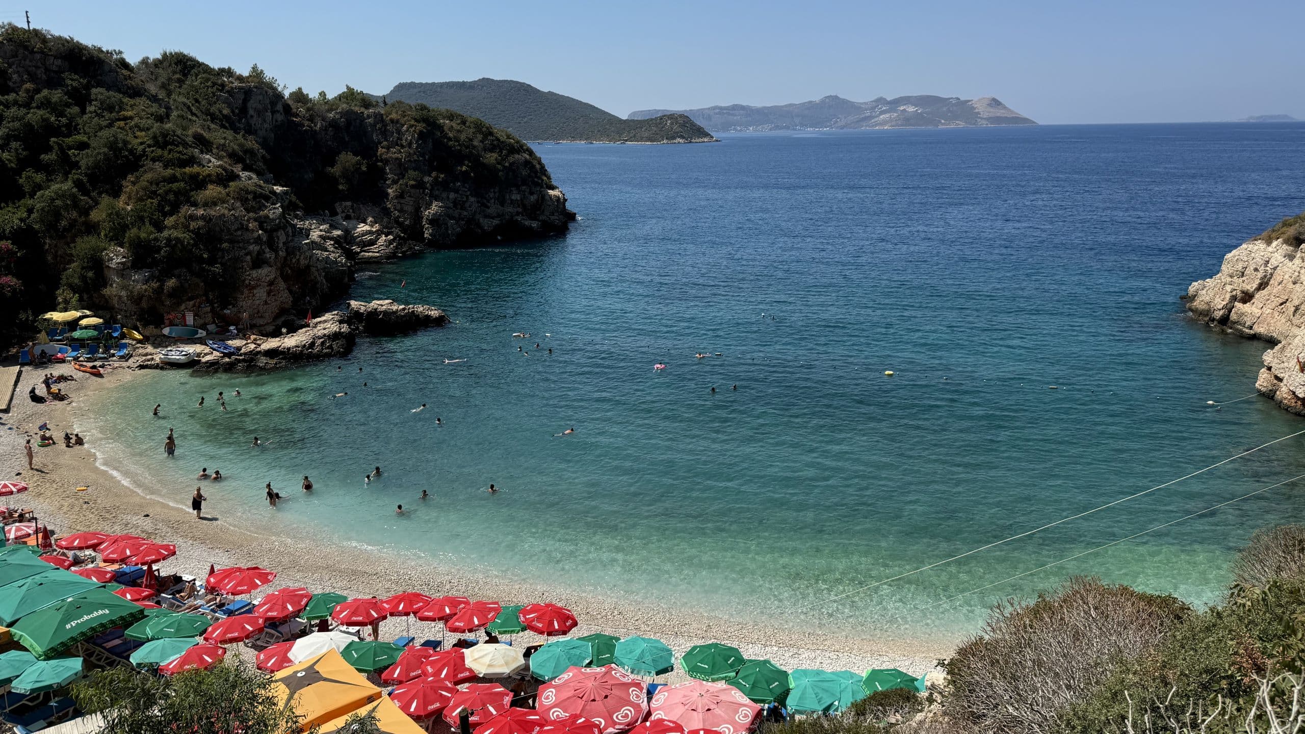 Kaş deniz manzarası