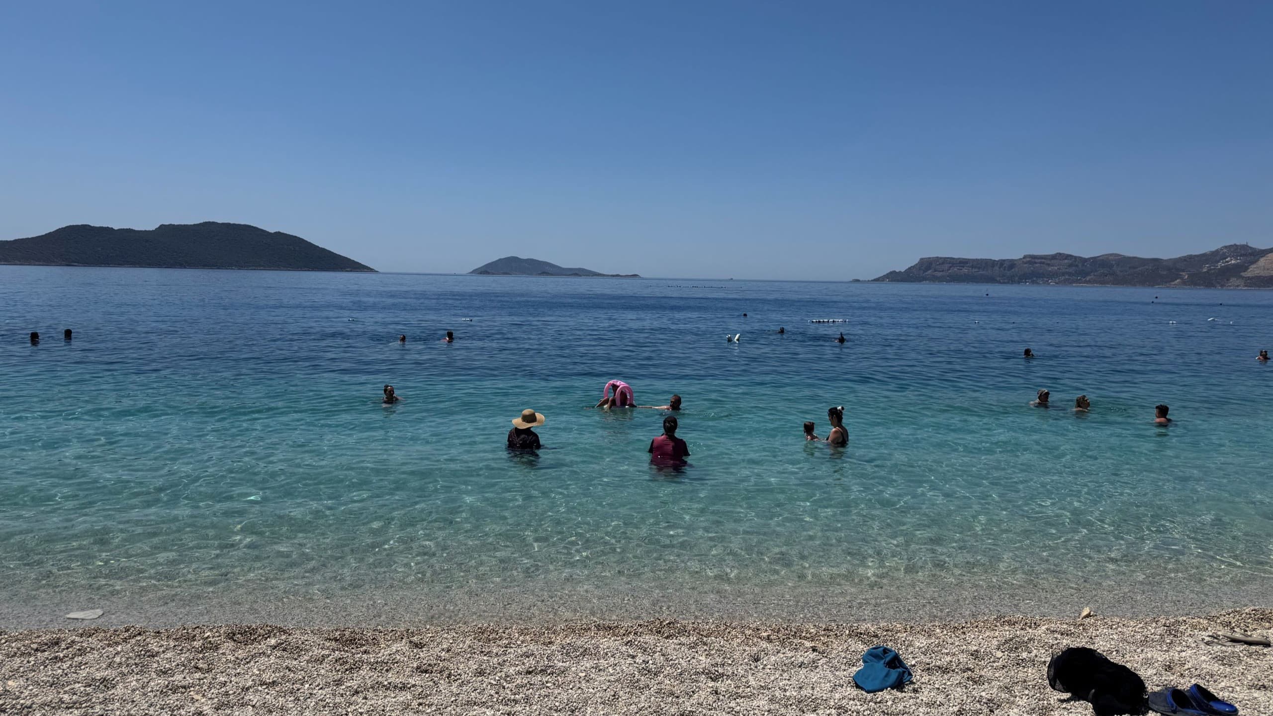 Kaş deniz manzarası