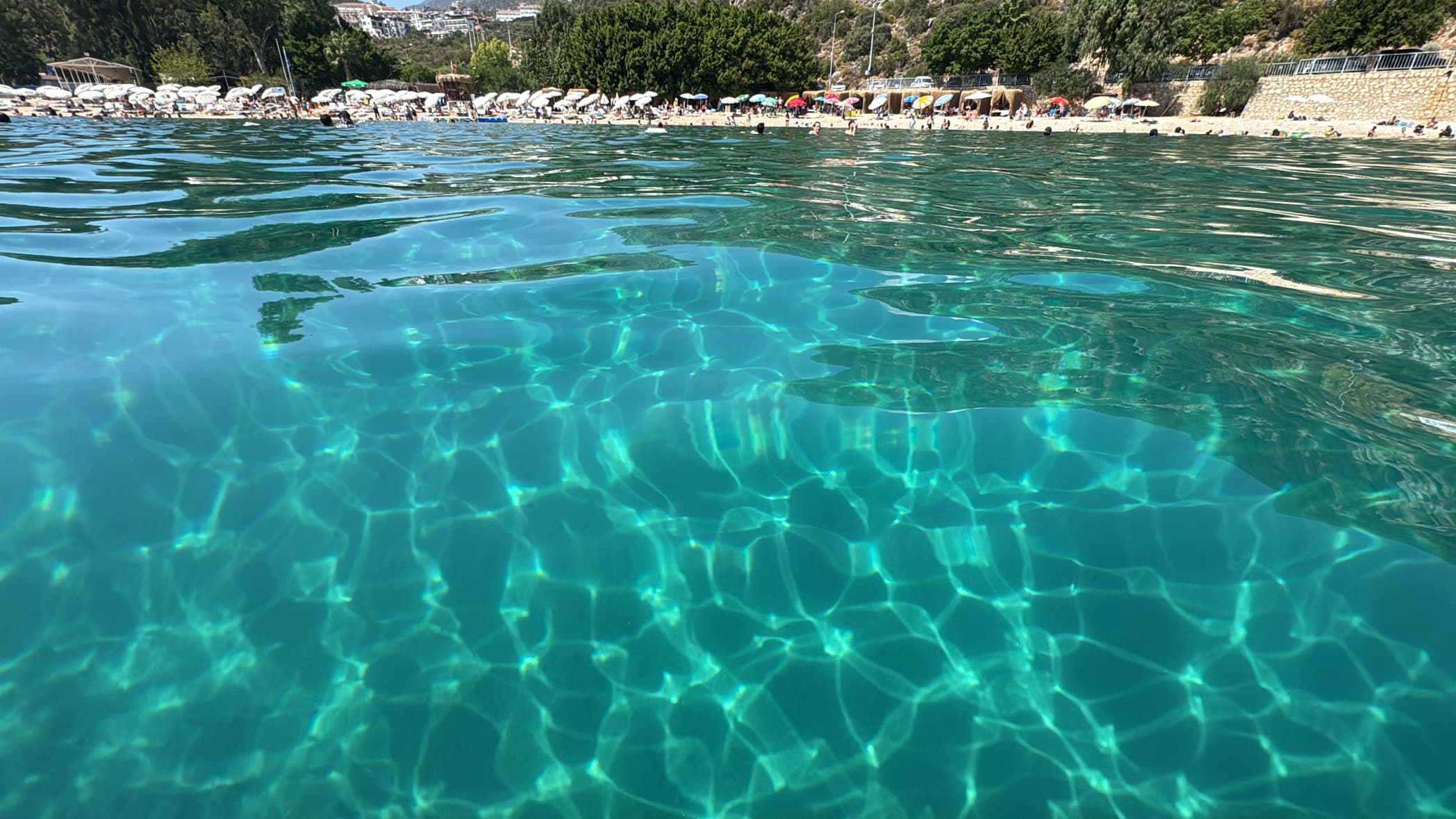 Kaş deniz manzarası