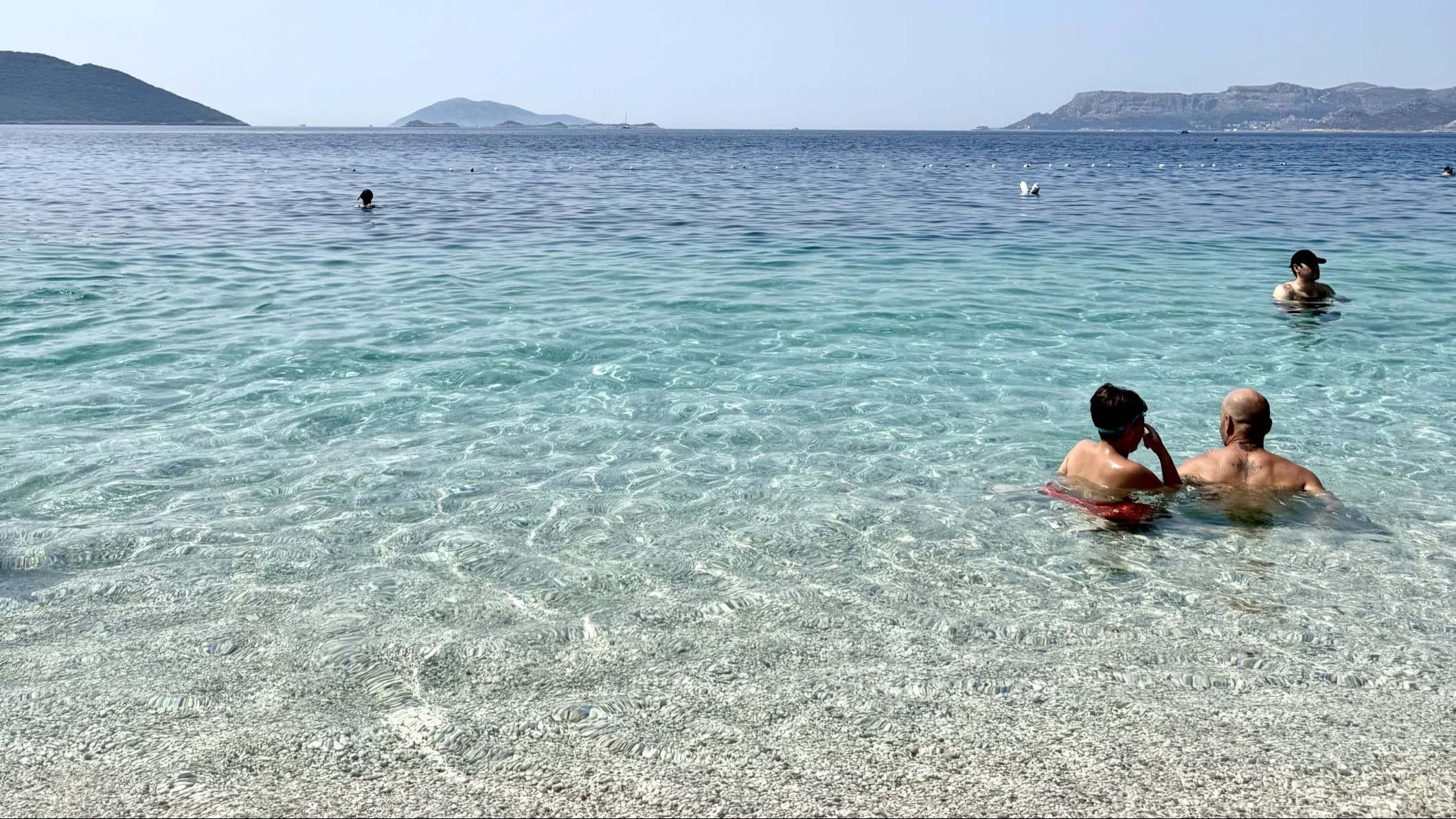 Kaş deniz manzarası