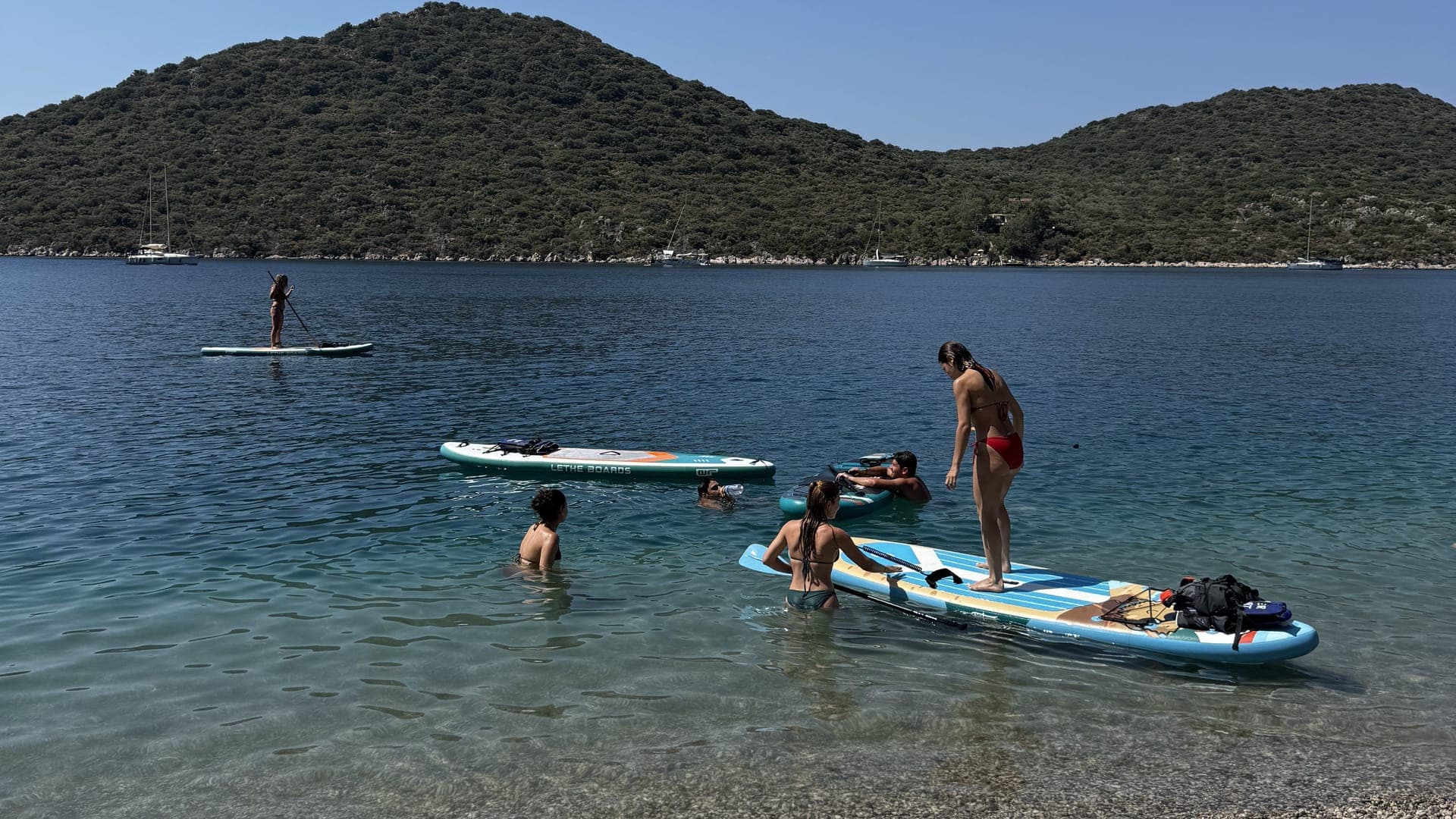 Kaş deniz manzarası